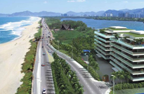 Grand Hyatt Residencial Residencial com Serviços à venda na Praia da Barra da Tijuca. Apartamentos 2 Quartos, exclusivas 96 unidades na Av Lúcio Costa.