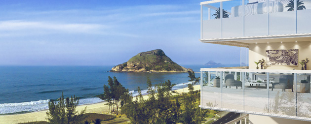 Oceana Residence - Apartamentos e Coberturas de 3 Quartos à Venda na Praia do Recreio dos Bandeirantes. Apartamentos e Coberturas de 3 Quartos à Venda na Praia do Recreio dos Bandeirantes.