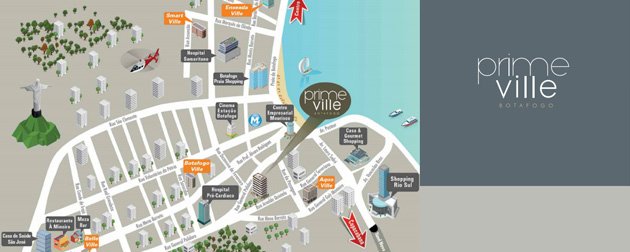 RIO TOWERS | Prime Ville, Apartamentos 3 e 2 quartos a Venda em Botafogo, Zona Sul do Rio de Janeiro - RJ RIO TOWERS | Prime Ville, Apartamentos 3 e 2 quartos a Venda em Botafogo, Zona Sul do Rio de Janeiro - RJ