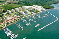 Rio Marina Resort Rio Marina Resort Itacuruça - 2 e 3 quartos com suíte em Mangaratiba, todos os apartamentos têm amplas varandas e vista para a futura maior e mais moderna marina da América Latina.