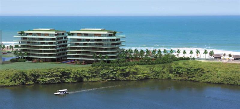 Grand Hyatt Residences Barra Vista a partir da Lagoa
